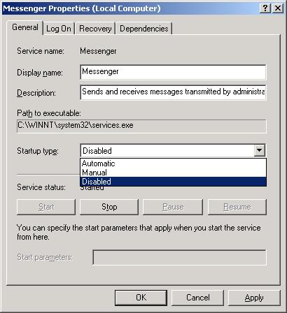 Service Properties